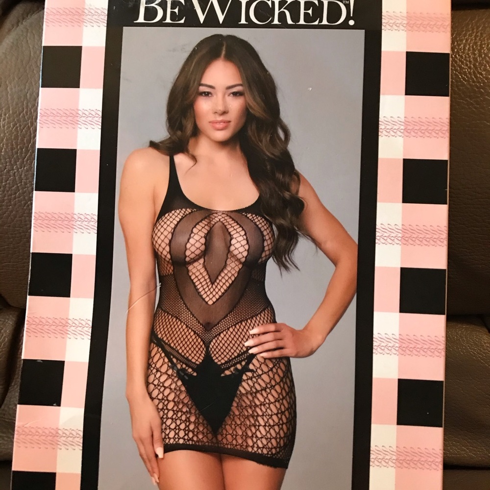 Sleeveless dress bodystocking